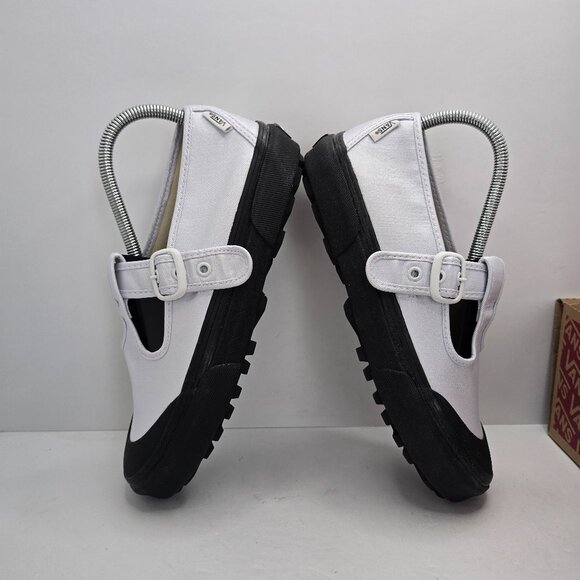 Vans | Mary Jane 'True White' sparkle canvas sneakerina shoes | WMS 8 - Picture 8 of 12